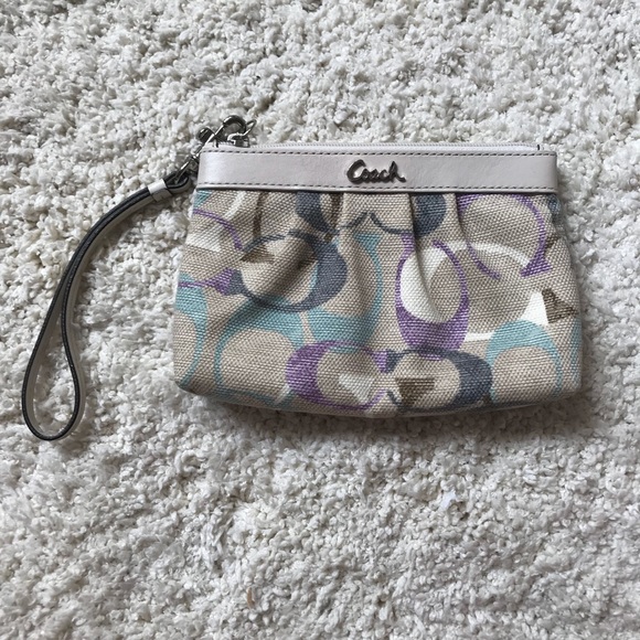 Coach Handbags - FINAL PRICE Genuine Coach Wristlet